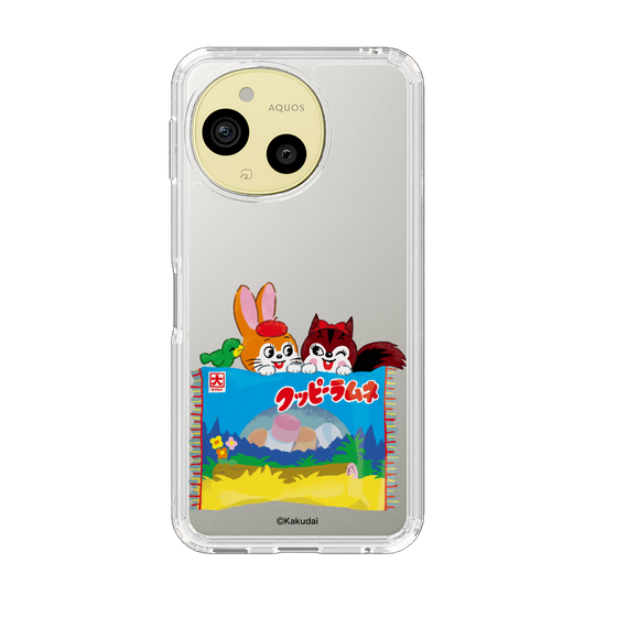 スリムプロテクションケース［ クッピーラムネ -drawing3 ］