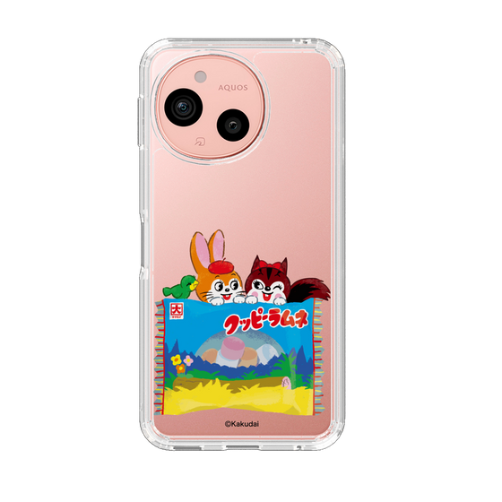 スリムプロテクションケース［ クッピーラムネ -drawing3 ］