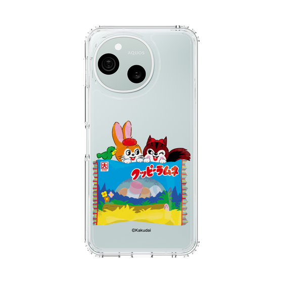 スリムプロテクションケース［ クッピーラムネ -drawing3 ］