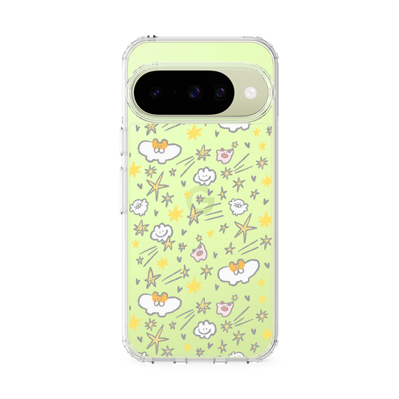 スリムプロテクションケース［ もくもくちゃん - スター ］