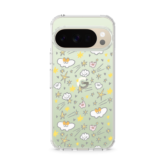 スリムプロテクションケース［ もくもくちゃん - スター ］