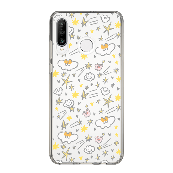 スリムプロテクションケース［ もくもくちゃん - スター ］
