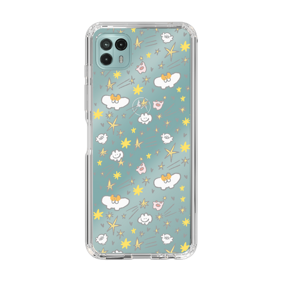 スリムプロテクションケース［ もくもくちゃん - スター ］