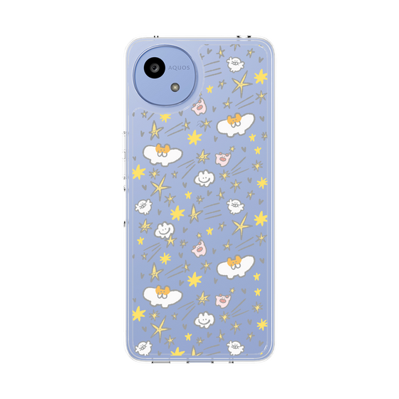 スリムプロテクションケース［ もくもくちゃん - スター ］