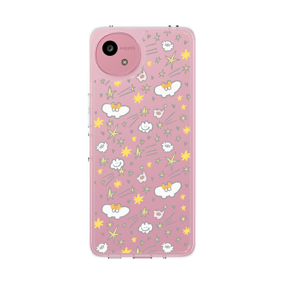 スリムプロテクションケース［ もくもくちゃん - スター ］