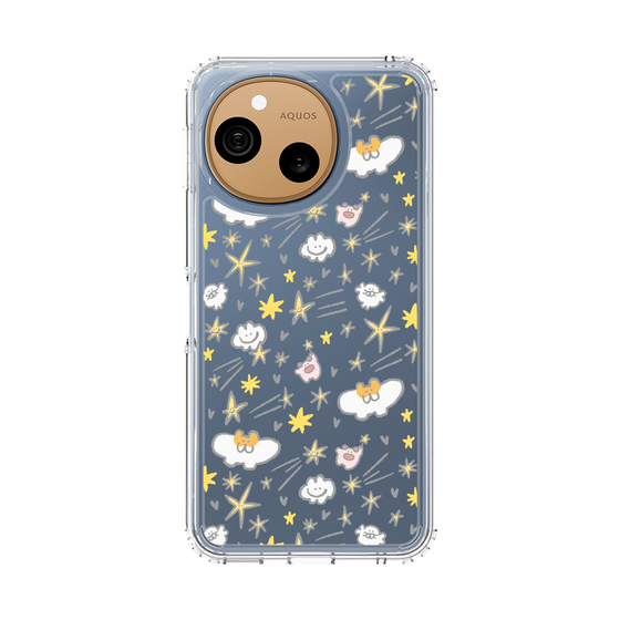 スリムプロテクションケース［ もくもくちゃん - スター ］