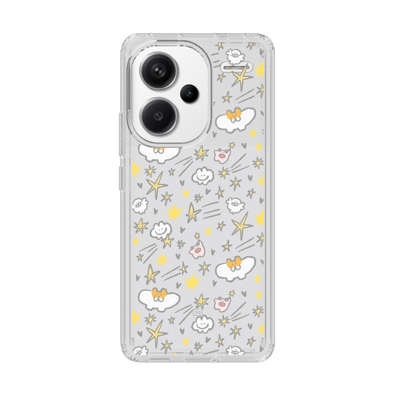 スリムプロテクションケース［ もくもくちゃん - スター ］