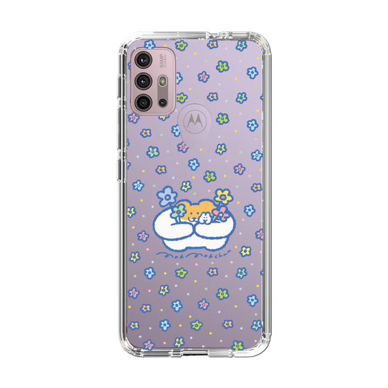 スリムプロテクションケース［ もくもくちゃん - フラワー ］