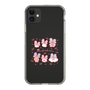 スリムプロテクションケース［ もくもくちゃん - リボン ］