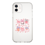 スリムプロテクションケース［ もくもくちゃん - リボン ］