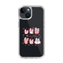スリムプロテクションケース［ もくもくちゃん - リボン ］
