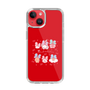 スリムプロテクションケース［ もくもくちゃん - リボン ］