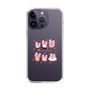 スリムプロテクションケース［ もくもくちゃん - リボン ］