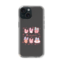 スリムプロテクションケース［ もくもくちゃん - リボン ］