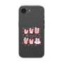 スリムプロテクションケース［ もくもくちゃん - リボン ］