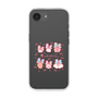 スリムプロテクションケース［ もくもくちゃん - リボン ］