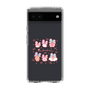 スリムプロテクションケース［ もくもくちゃん - リボン ］