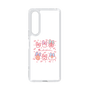 スリムプロテクションケース［ もくもくちゃん - リボン ］