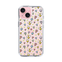 スリムプロテクションケース［ もくもくちゃん - フラワー - お花畑 ］