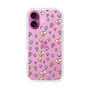 スリムプロテクションケース［ もくもくちゃん - フラワー - お花畑 ］