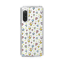 スリムプロテクションケース［ もくもくちゃん - フラワー - お花畑 ］