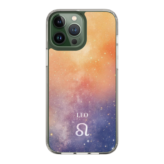 スリムプロテクションケース［ STARRY SIGNS - オリジナル - Leo ］