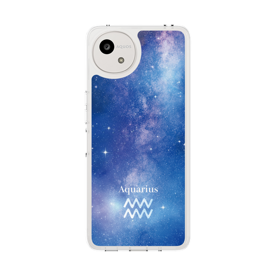 スリムプロテクションケース［ STARRY SIGNS - オリジナル - Aquarius ］