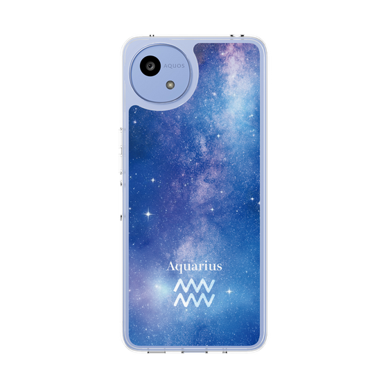 スリムプロテクションケース［ STARRY SIGNS - オリジナル - Aquarius ］
