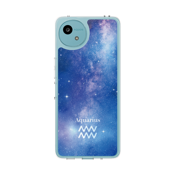 スリムプロテクションケース［ STARRY SIGNS - オリジナル - Aquarius ］