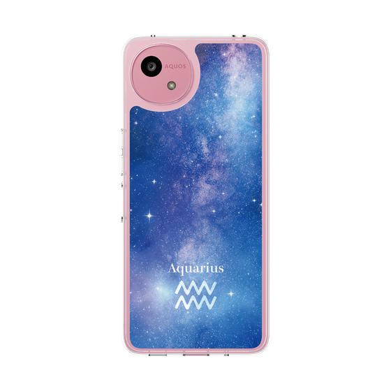 スリムプロテクションケース［ STARRY SIGNS - オリジナル - Aquarius ］