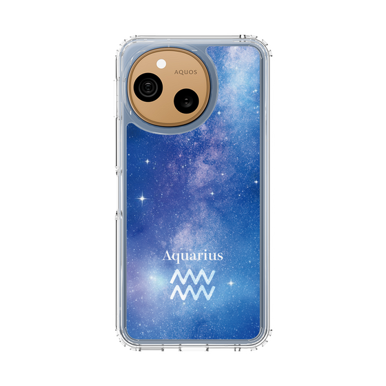 スリムプロテクションケース［ STARRY SIGNS - オリジナル - Aquarius ］