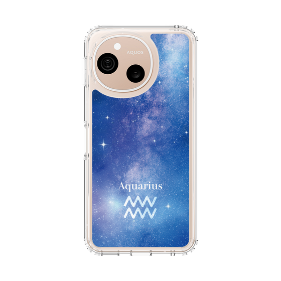 スリムプロテクションケース［ STARRY SIGNS - オリジナル - Aquarius ］