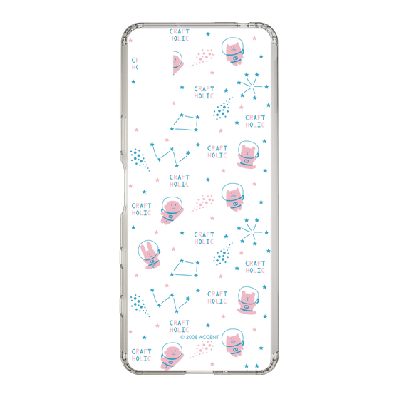 スリムプロテクションケース［ CRAFTHOLIC - Astronaut ］