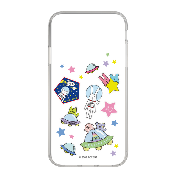 スリムプロテクションケース［ CRAFTHOLIC - Sticker ］