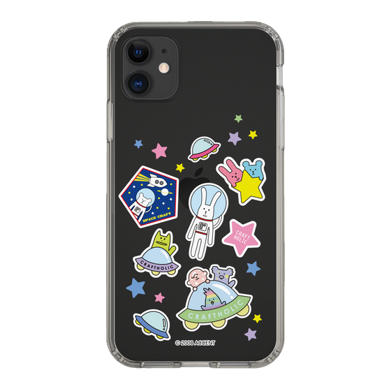 スリムプロテクションケース［ CRAFTHOLIC - Sticker ］