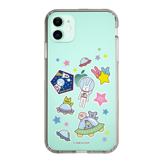 スリムプロテクションケース［ CRAFTHOLIC - Sticker ］