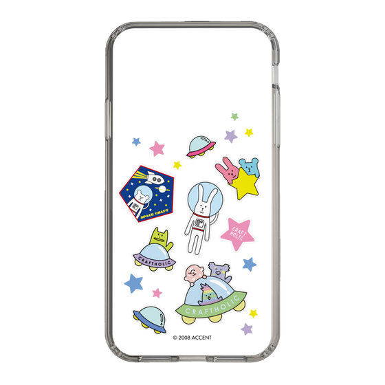 スリムプロテクションケース［ CRAFTHOLIC - Sticker ］