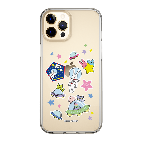 スリムプロテクションケース［ CRAFTHOLIC - Sticker ］