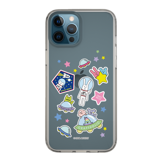 スリムプロテクションケース［ CRAFTHOLIC - Sticker ］