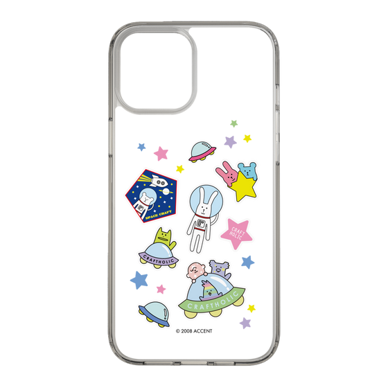 スリムプロテクションケース［ CRAFTHOLIC - Sticker ］