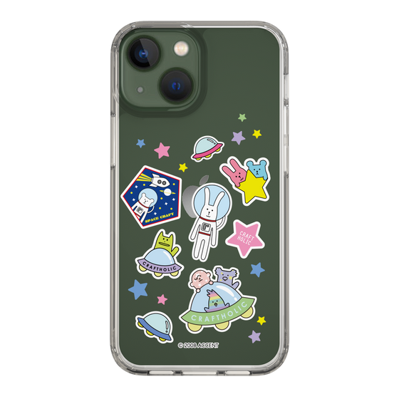 スリムプロテクションケース［ CRAFTHOLIC - Sticker ］