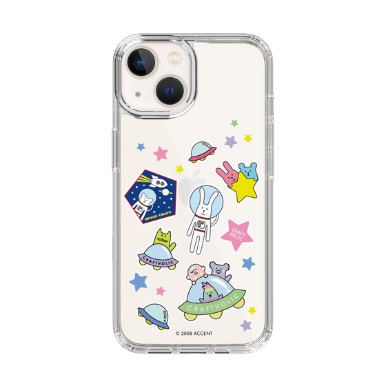 スリムプロテクションケース［ CRAFTHOLIC - Sticker ］