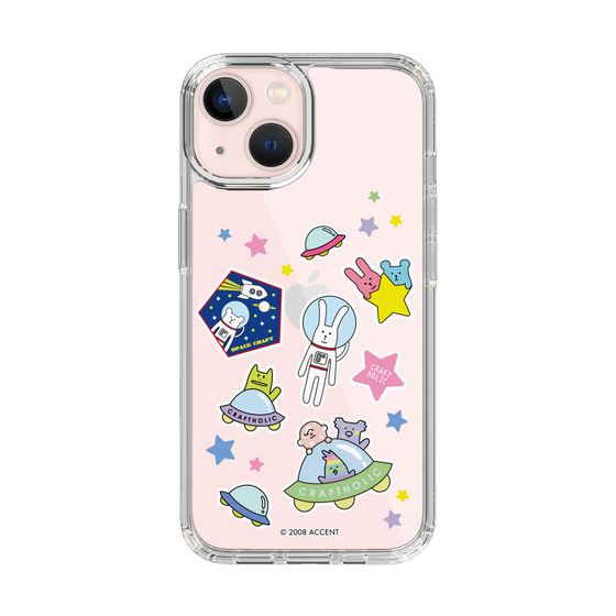 スリムプロテクションケース［ CRAFTHOLIC - Sticker ］