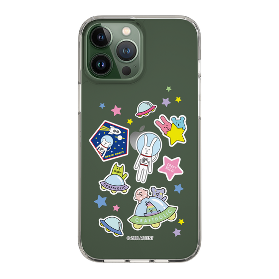 スリムプロテクションケース［ CRAFTHOLIC - Sticker ］