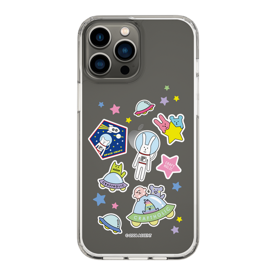 スリムプロテクションケース［ CRAFTHOLIC - Sticker ］