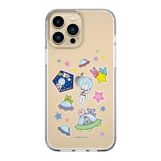 スリムプロテクションケース［ CRAFTHOLIC - Sticker ］