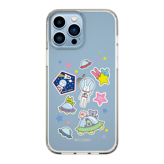 スリムプロテクションケース［ CRAFTHOLIC - Sticker ］