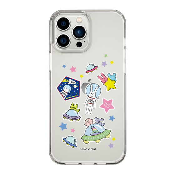 スリムプロテクションケース［ CRAFTHOLIC - Sticker ］
