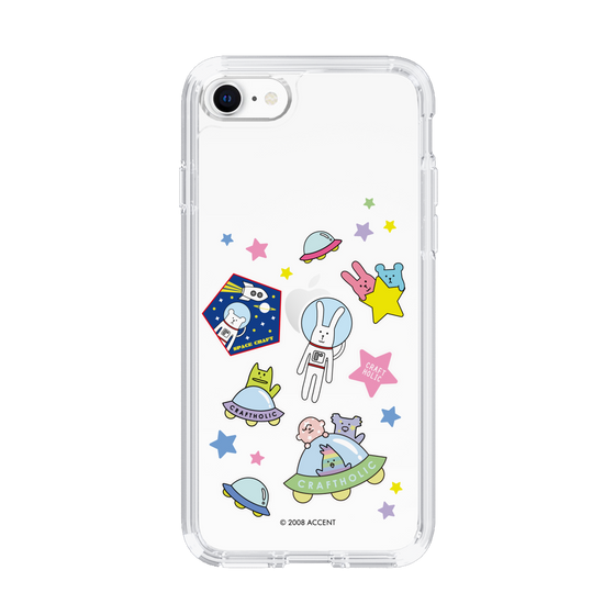 スリムプロテクションケース［ CRAFTHOLIC - Sticker ］