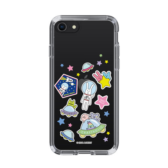 スリムプロテクションケース［ CRAFTHOLIC - Sticker ］